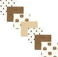Hudson Baby Unisex Baby Cotton Poly Flannel Receiving Blankets Bundle, One Size by HudsonBaby