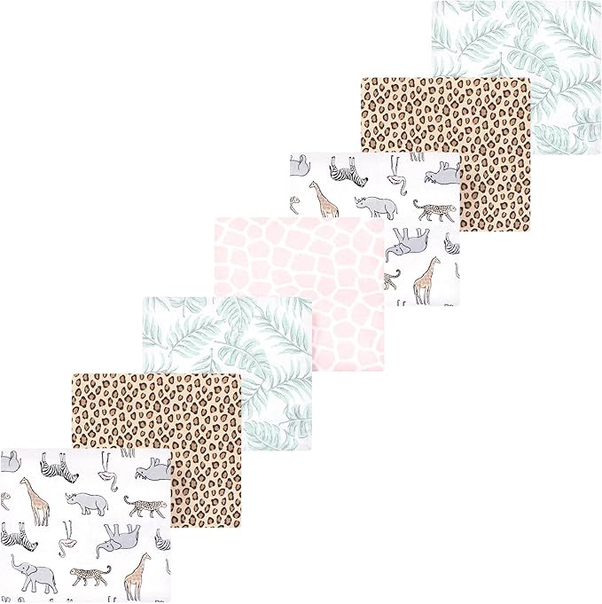Luvable Friends Little Treasure Flannel Receiving Blankets 7pk by Luvable+Friends