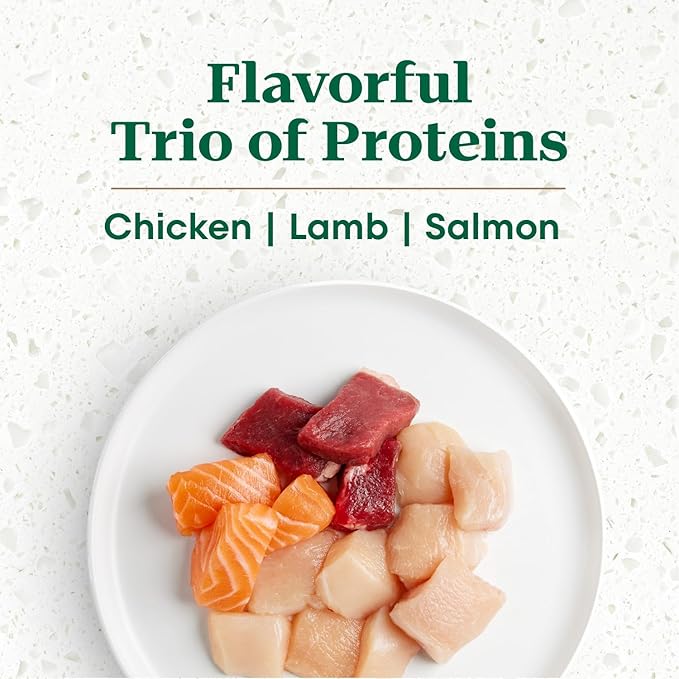 Nutro Ultra High Protein Dry Puppy Food, Trio of Proteins from Chicken, Lamb and Salmon, 22 lb Bag