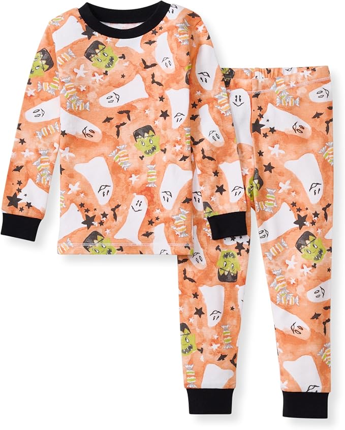 Burt's Bees Baby Girls Organic Cotton Pajamas, Toddler PJ Set, 2-PC | Soft by BurtsBeesBaby