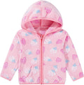 Toddler Baby Girl Fleece Jackets Fall Clothes Hooded Zip Fuzzy Coats by Adarl