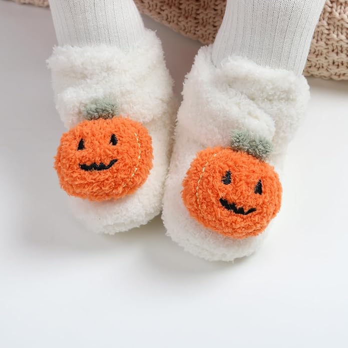 Ohwawadi Infant Baby Slippers Girls Boys Booties Warm Baby Socks Shoes Newborn - Image 2