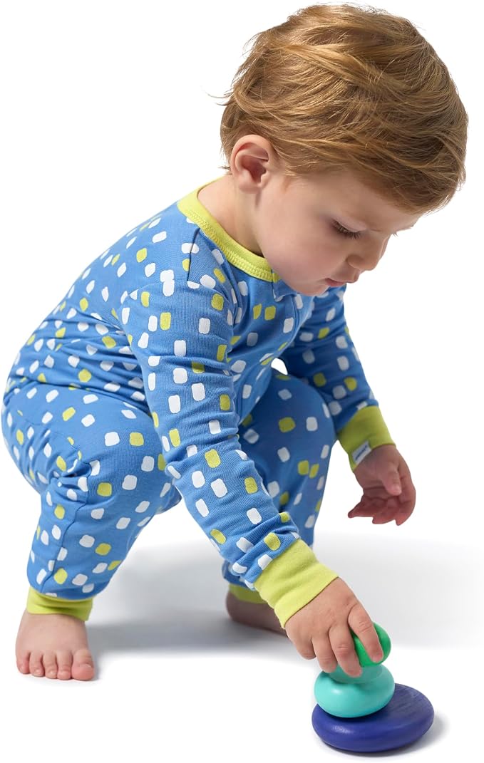 Onesies Brand Baby Boys' 3-pack Snug Fit One-piece Cotton Pajamas - Image 5