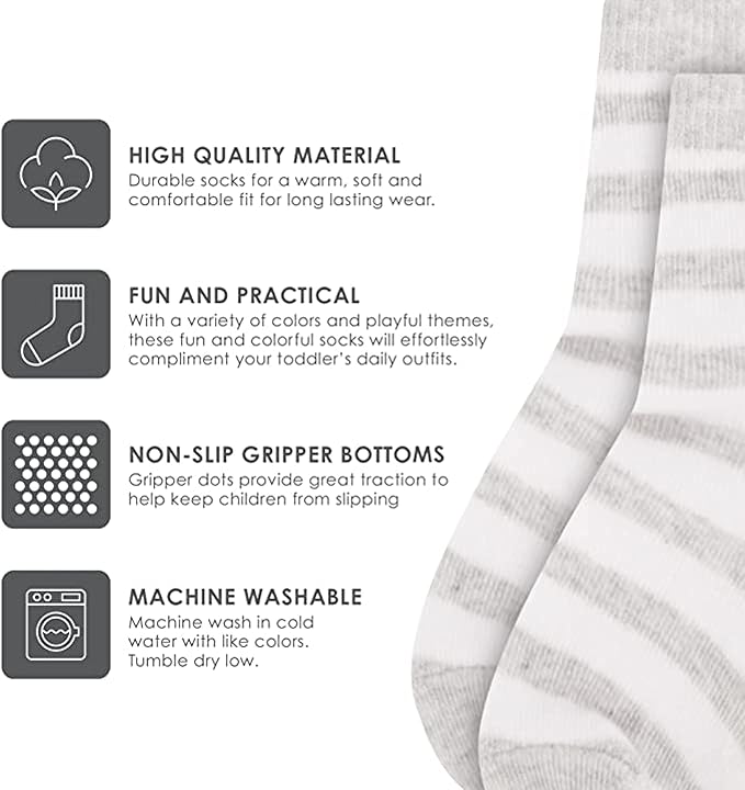 Rising Star Baby Sock, Toddler Sock, Kids Socks Multipacks - Image 4