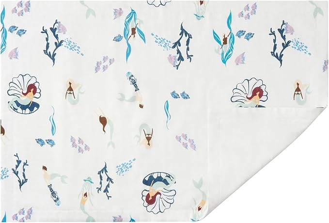 Nest Designs Toddler Pillow with Bamboo Viscose Pillowcase - Splish Splash, Medium