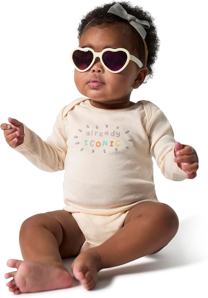 Onesies Brand Baby Boys & Girls 6-Pack Long Sleeve Bodysuits - Image 5