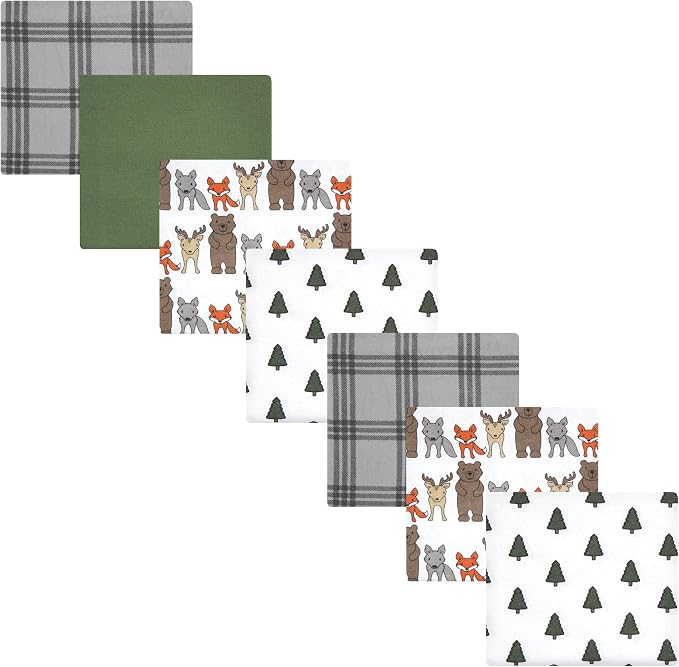 Luvable Friends Little Treasure Flannel Receiving Blankets 7pk by Luvable+Friends