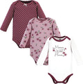 Hudson Baby Baby Girls' Cotton Long-sleeve Bodysuits 3-pack by HudsonBaby