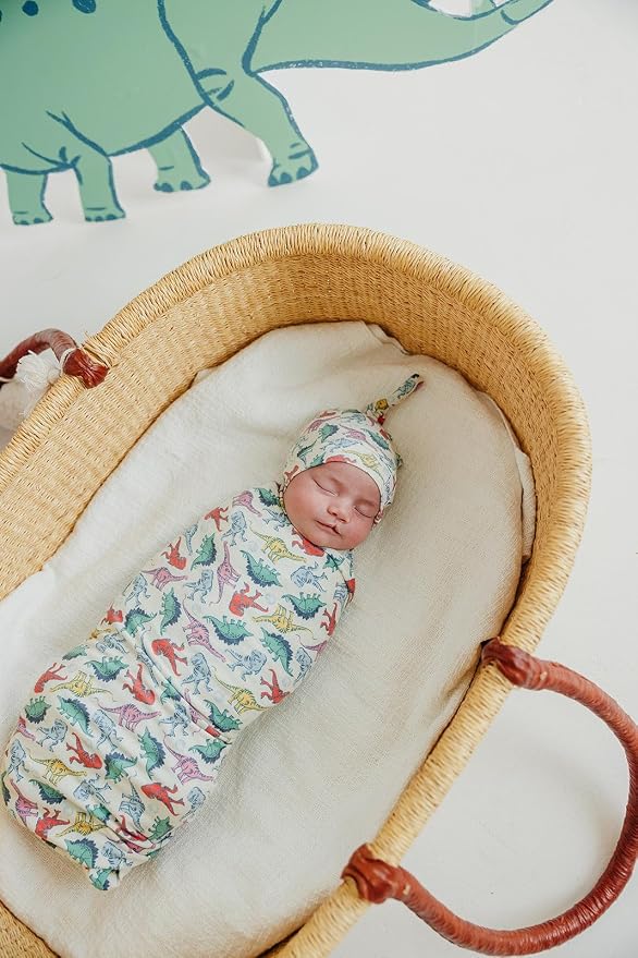 Copper Pearl Swaddle Blankets for Newborns | Soft Stretchy Receiving Blankets - Image 3