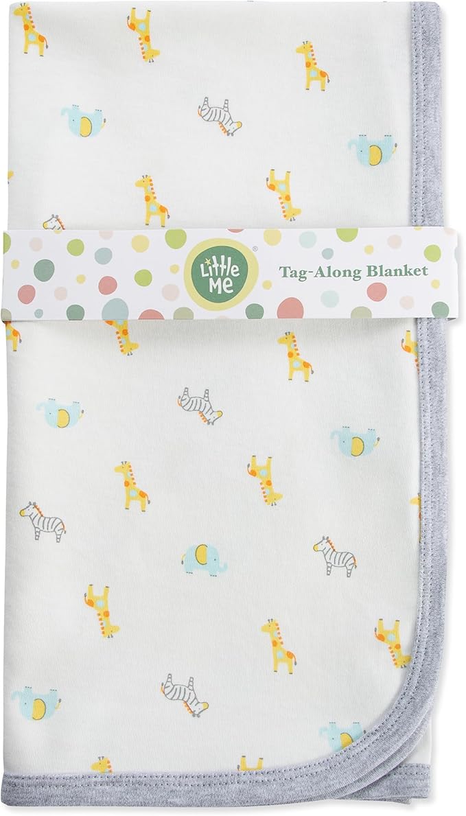Little Me Blankets for Baby Gender Neutral Swaddling Receiving Blanket by LittleMeChildrensApparel