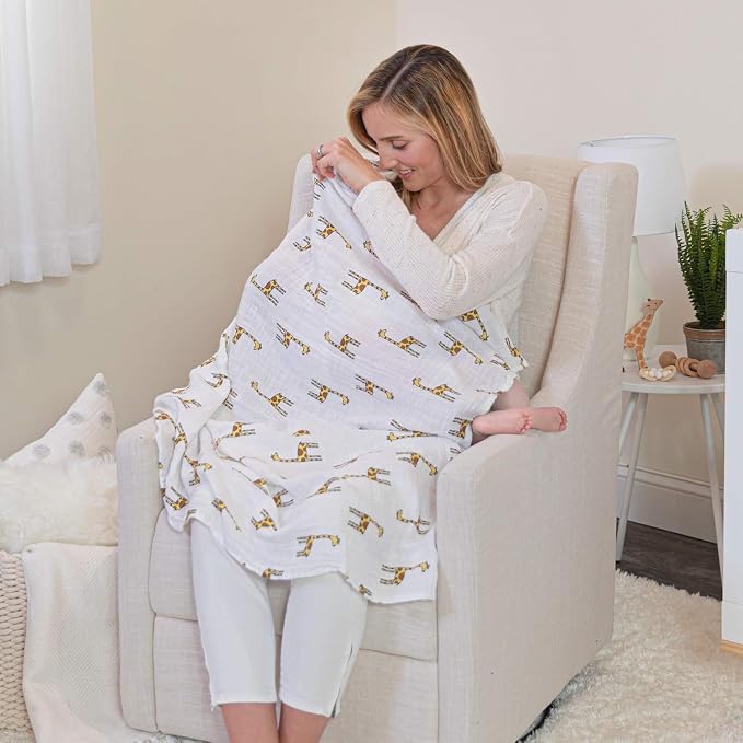 aden + anais Swaddle Blanket, Boutique Muslin Blankets - Image 9