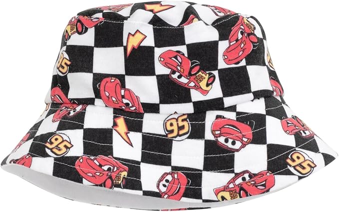 Disney Baby Boys' 2-Piece Romper and Bucket Hat Set Newborn to Infant - Image 3