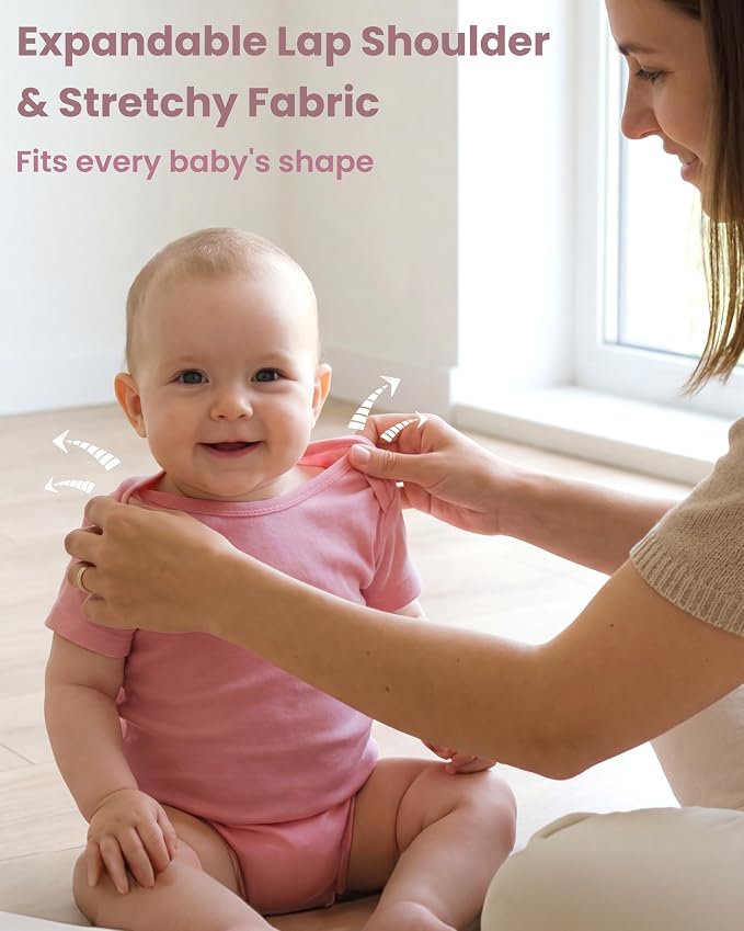 Baby Bodysuits Newborn 100% Cotton, Soft Short Sleeve Toddler Infant Cute Body - Image 3