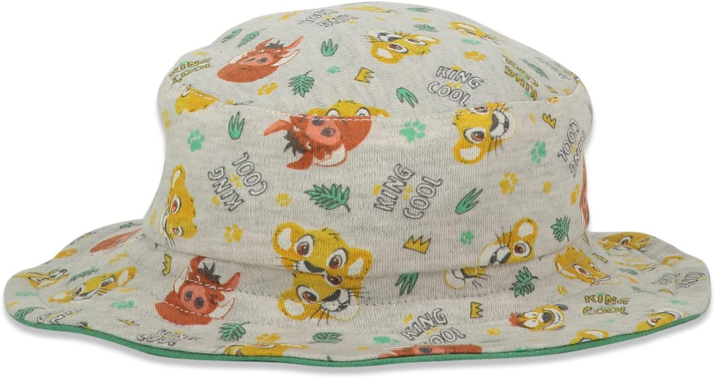 Disney Baby Boys' 2-Piece Romper and Bucket Hat Set Newborn to Infant - Image 3