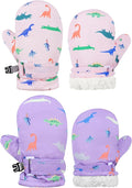 Toddler Mittens Lined Fleece Snow Gloves by Fynnsure