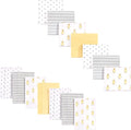 Hudson Baby Unisex Baby Cotton Flannel Burp Cloths and Receiving Blankets by HudsonBaby