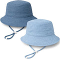 Baby Sun Hat Infant Toddler Summer Cotton Yarn Bucket Hat by DANMY