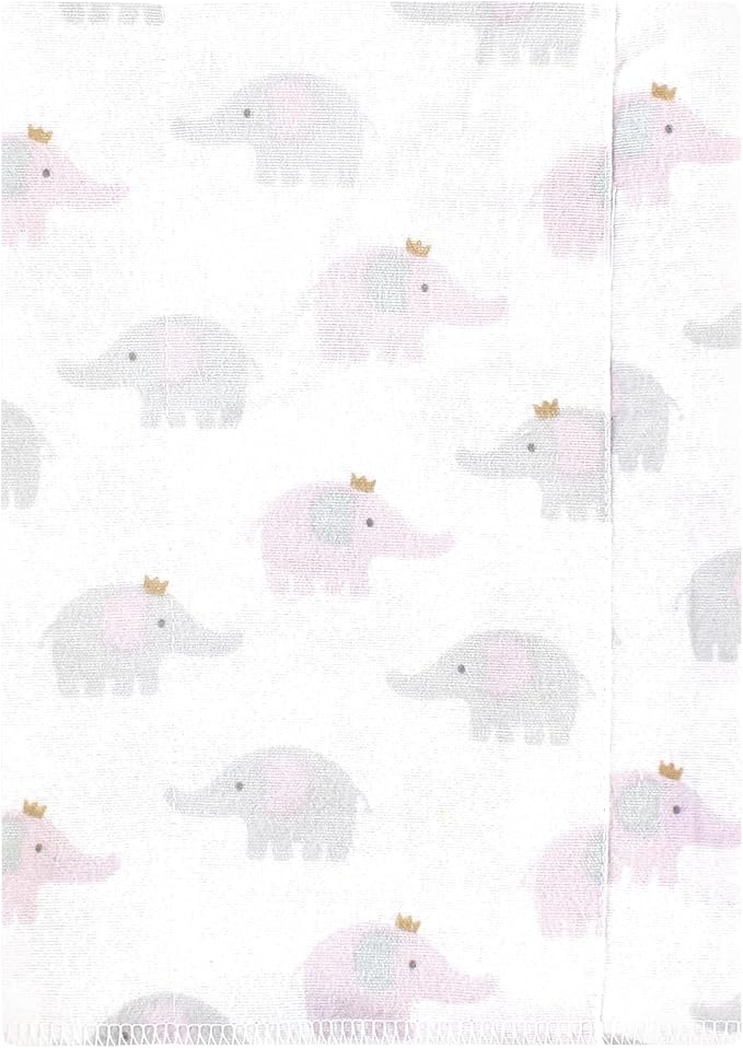 Luvable Friends Hudson Baby Flannel Burp Cloths 7pk - Image 2