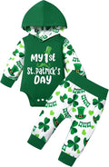 Fommy Newborn Baby Boy Clothes Plaid Letter Print Long Sleeve Hoodies + Long by Fommy