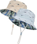 Durio UPF 50+ Baby Sun Hat Wide Brim Toddler Bucket Hats by DURIO