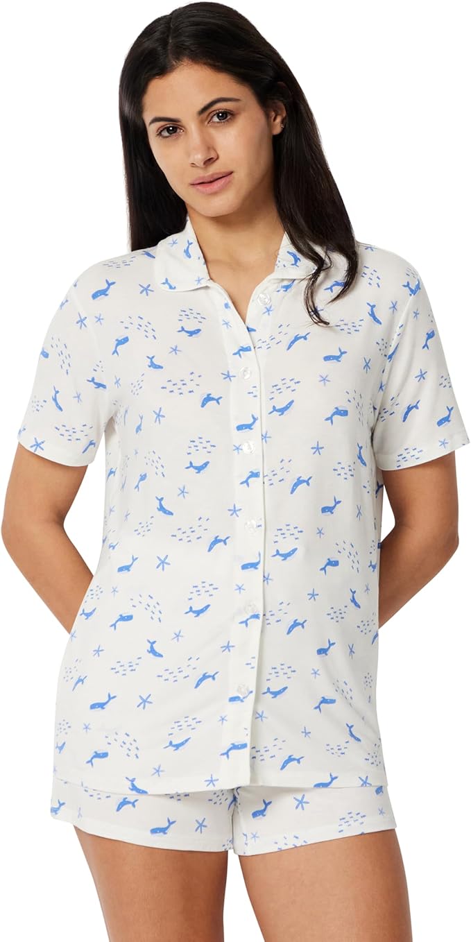 Amazon Essentials x Sofia Grainge Mommy and Me Short Sleeve Pajama Set by AmazonEssentials