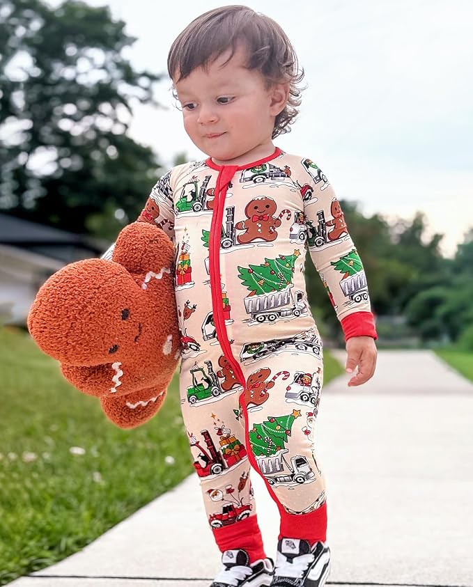 babee Reshinee Bamboo Viscose Baby Footie Pajama, Zipper Sleeper Boys Girls - Image 6
