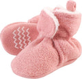 Hudson Baby Unisex Baby Cozy Fleece and Faux Sherpa Booties by HudsonBaby