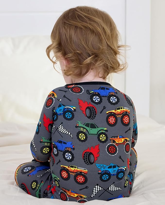 babee Reshinee Bamboo Viscose Baby Footie Pajama, Zipper Sleeper Boys Girls - Image 5