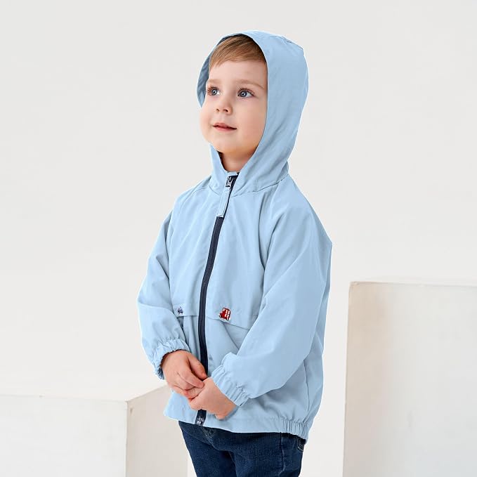 Volunboy Toddler Boys Spring Windbreaker Lightweight Jacket | baby boy - Image 4