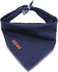 Lionet Paws Dog Bandana for Small Medium Large Dogs, Cat Kerchief Blue DOIT by lionetpaws