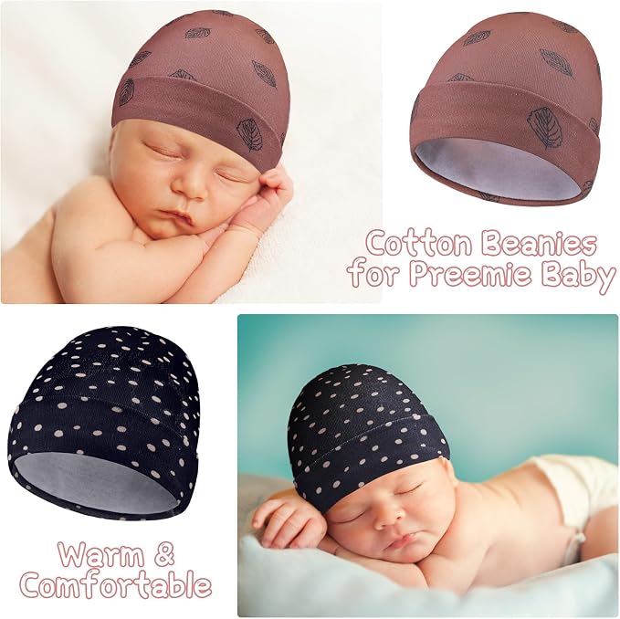 Newcotte 6 Preemie Hats - Image 6