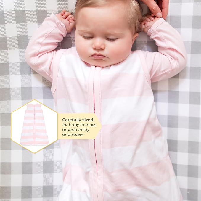 Burt's Bees Baby Infant Wearable Blanket, Organic Cotton Unisex Beekeeper - Image 4