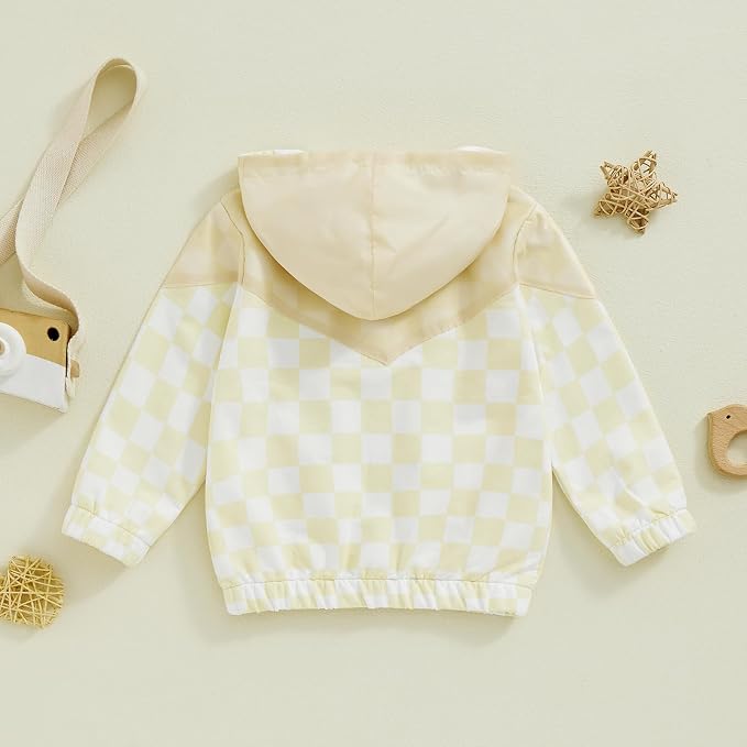 MERSARIPHY Toddler Boy Hoodies Jacket Baby Boy Lightweight Zip Up Coat - Image 4