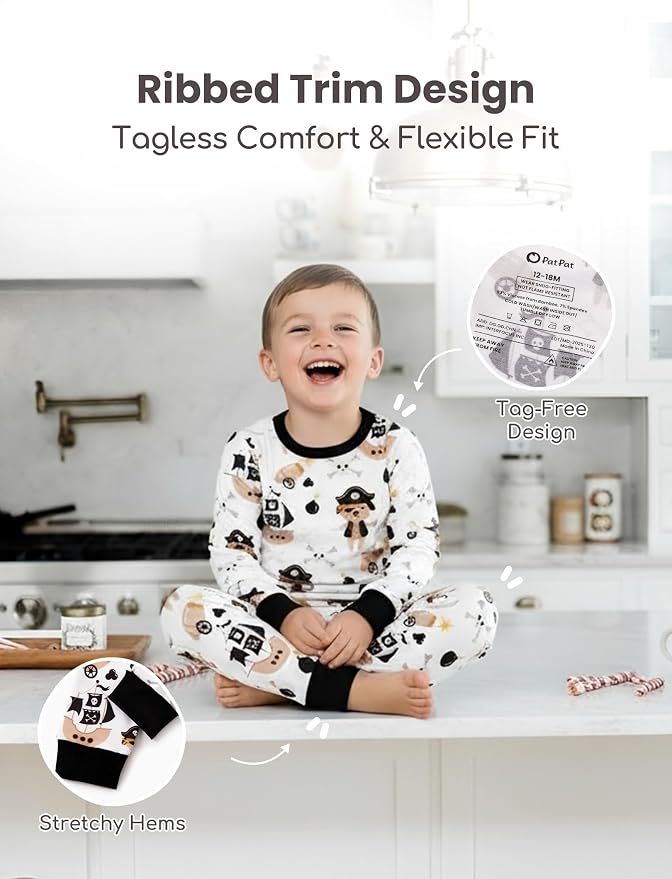 PATPAT Bamboo Viscose Pajama Sets - Image 3