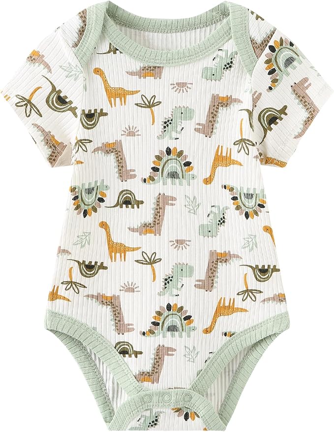 BIGBIGKISS Baby Bodysuit and Pant Set 10Pcs Baby Boy Girl Clothes Outfits | - Image 6