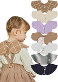 Konny Baby Bib 3/5/7-Pack Set, 360 ​​° Rotate, Soft and Absorbent Drooling by Konny