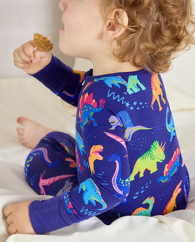 babee Reshinee Bamboo Viscose Baby Footie Pajama, Zipper Sleeper Boys Girls | - Image 9