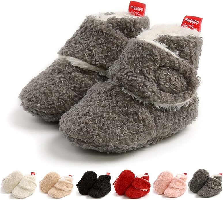 Ohwawadi Infant Baby Slippers Girls Boys Booties Warm Baby Socks Shoes Newborn by Ohwawadi