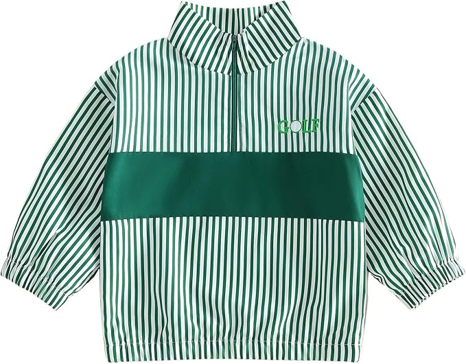 Baby Boy Jacket Toddler Golf Clothes Long Sleeve Lapel Button Down Top Infant by mlpeerw
