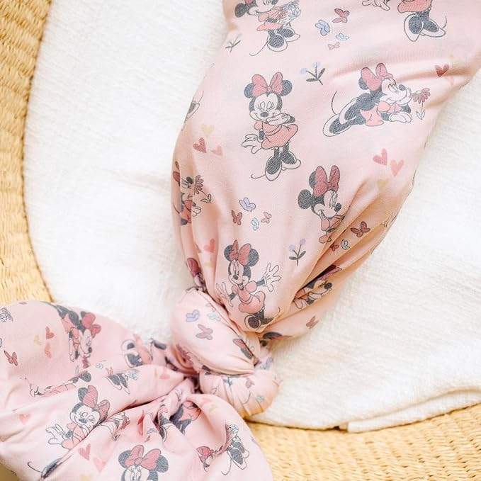 Copper Pearl Swaddle Blankets for Newborns | Soft Stretchy Receiving Blankets - Image 7