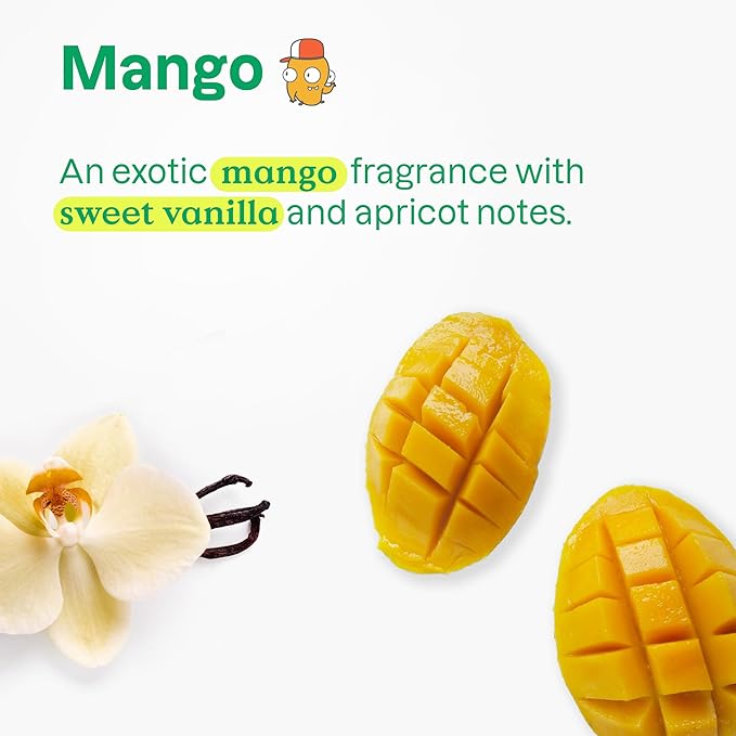 ATTITUDE Body Lotion for Kids, EWG Verifed Moisturizer, Dermatologically Tested, Plant and Mineral Based Cream, Vegan, Mango, 16 Fl Oz (Pack of 6)