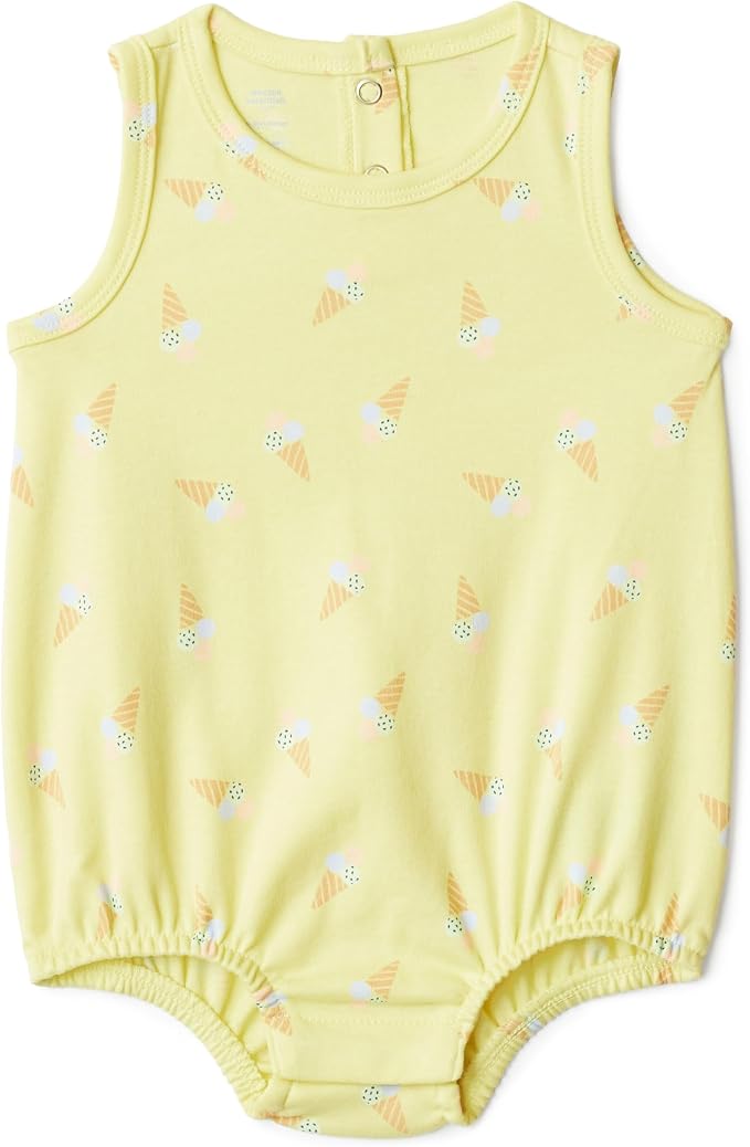 Amazon Essentials x Sofia Grainge Unisex Babies' Cotton Bubble Bodysuit by AmazonEssentials