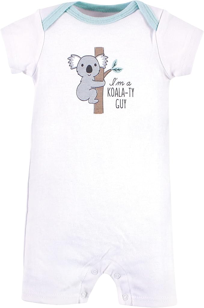 Hudson Baby Unisex Cotton Rompers - Image 5