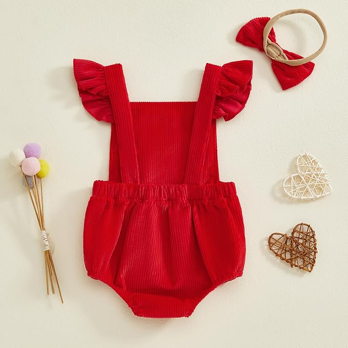 YINGISFITM My First Halloween Baby Girl Outfit Newborn Pumpkin Bubble Romper - Image 5