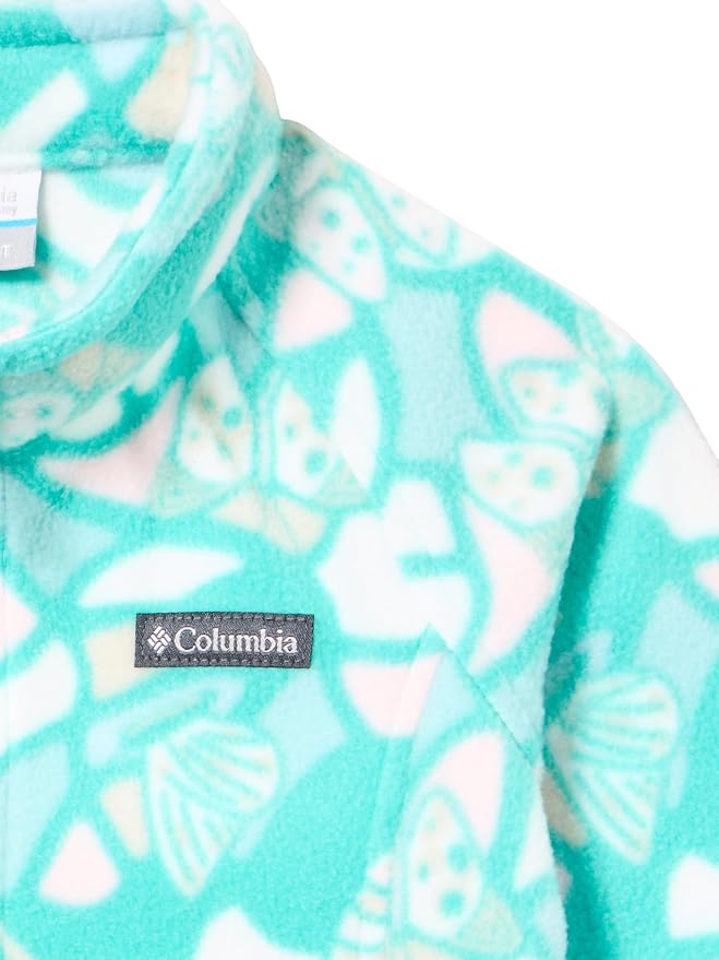 Columbia Youth Girls Benton Springs II Printed Fleece Jacket - Image 2