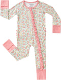 pureborn Baby Sleeper Viscose from Bamboo Zipper Footies 0-24 Months by pureborn