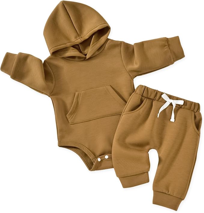 Aalizzwell Infant Baby Winter Hoodie Outfit by Aalizzwell
