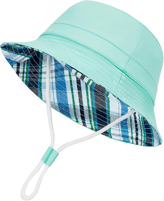 Durio UPF 50+ Baby Sun Hat Wide Brim Toddler Bucket Hats by DURIO