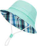 Durio UPF 50+ Baby Sun Hat Wide Brim Toddler Bucket Hats by DURIO