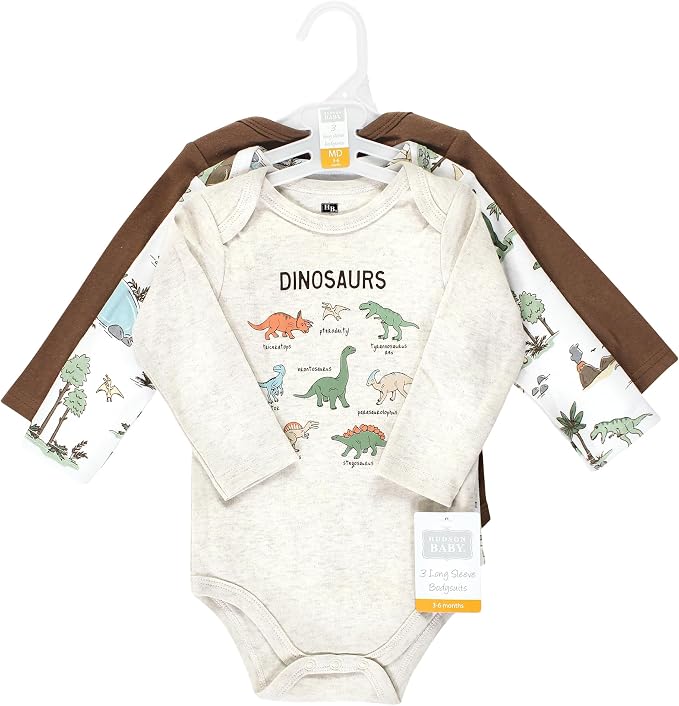 Hudson Baby Unisex Baby Cotton Bodysuits - Image 2